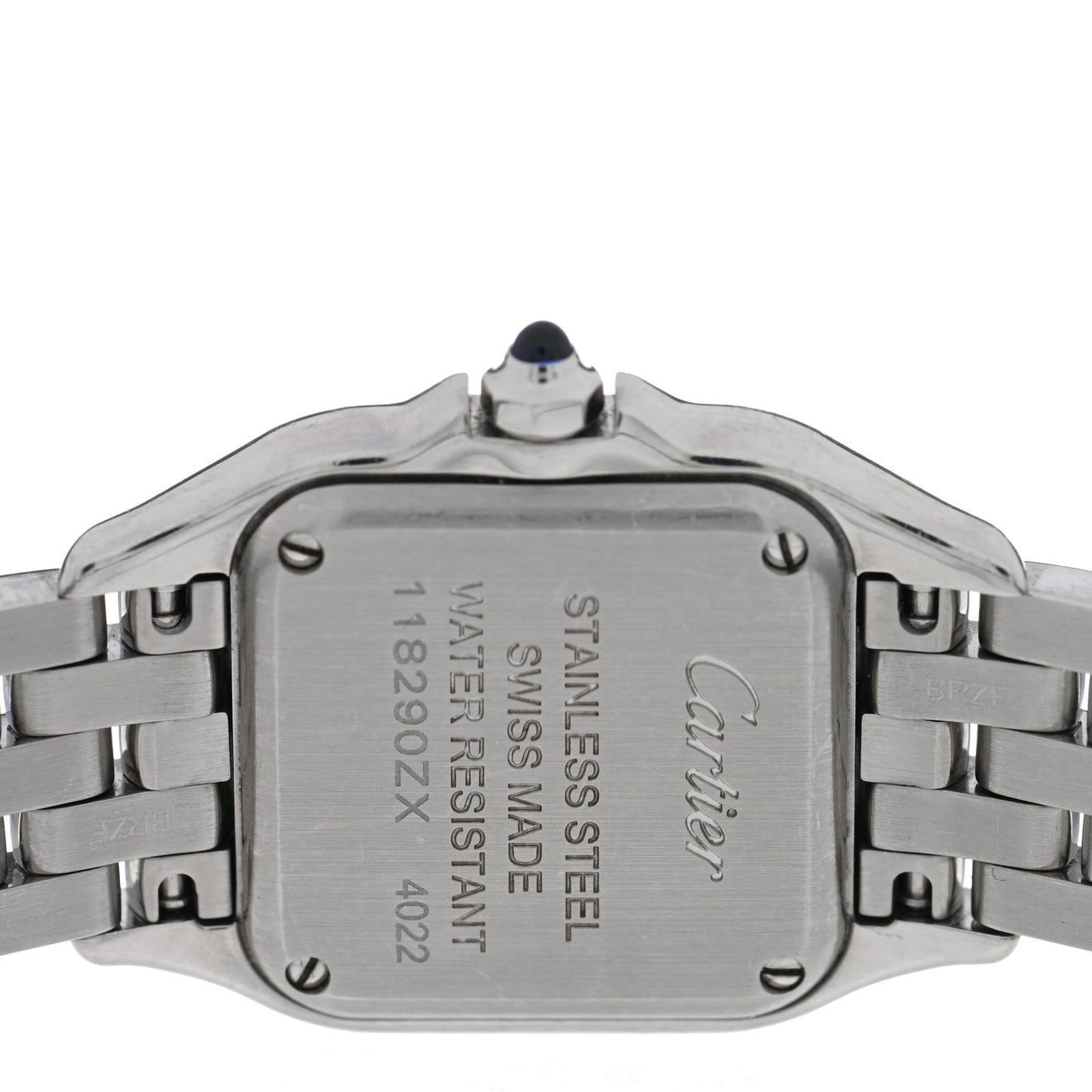 Stainless Steel Diamond 22mm Panthere Quartz Watch