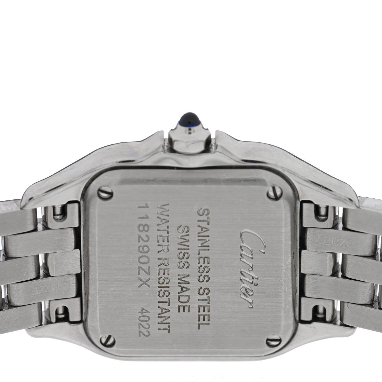 Cartier Stainless Steel Diamond 22mm Panthere Quartz Watch 4 of 4