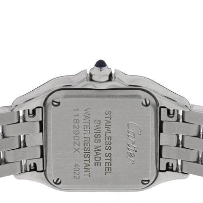 Cartier Stainless Steel Diamond 22mm Panthere Quartz Watch 4 of 4