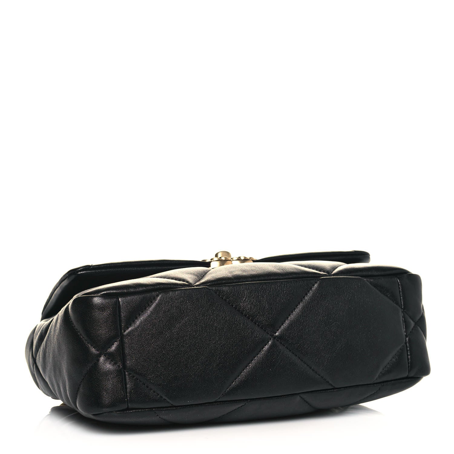 Chanel Lambskin Quilted Medium Chanel 19 Flap Black 4 of 14