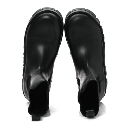 Balenciaga Smooth Calfskin Bulldozer Chelsea Boots 40 Black 2 of 8