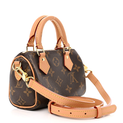 Louis Vuitton Monogram Vivienne Ice Skating Nano Speedy Bandouliere Pink 3 of 12
