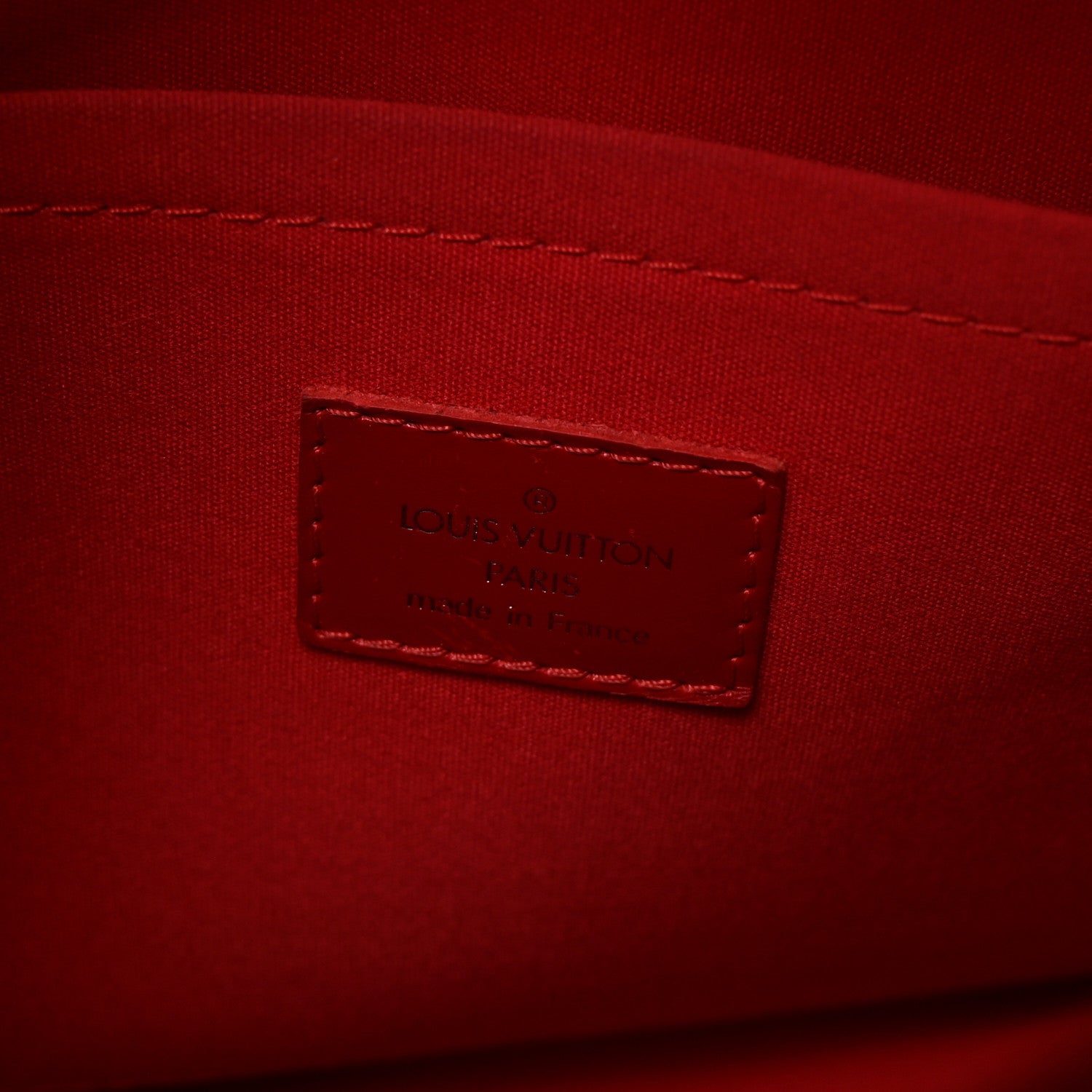 Louis Vuitton Epi Segur MM Rouge 6 of 9