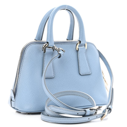 Prada Saffiano Lux Mini Promenade Tote Astrale 3 of 10