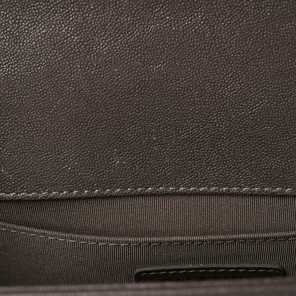 Chanel Caviar Quilted Medium Boy Flap Khaki 14 of 18