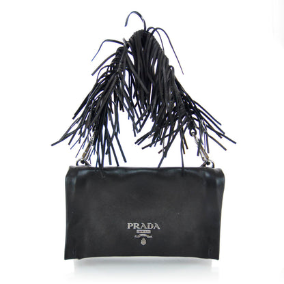 Prada Nappa Fringe Small Bag Nero Black 1 of 10