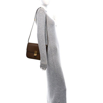 Celine Box Calfskin Medium Classic Box Flap Bag Camel 2 of 13