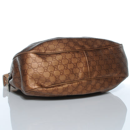 Gucci Guccissima Medium Sukey Hobo Bronze 4 of 7