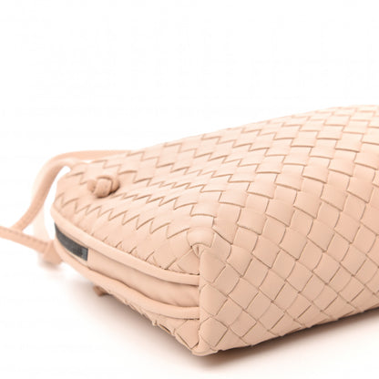 Bottega Veneta Nappa Intrecciato Nodini Crossbody Messenger Nude 6 of 10