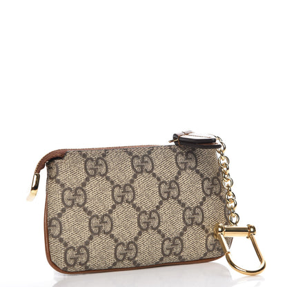 Gucci GG Supreme Monogram Key Case Brown 3 of 8