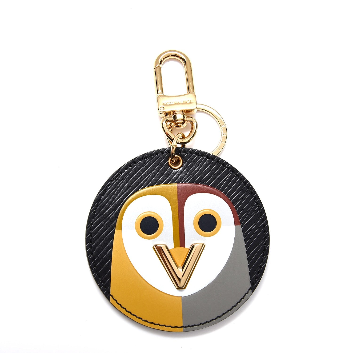 Louis Vuitton Epi Night Bird Bag Charm Black 1 of 5
