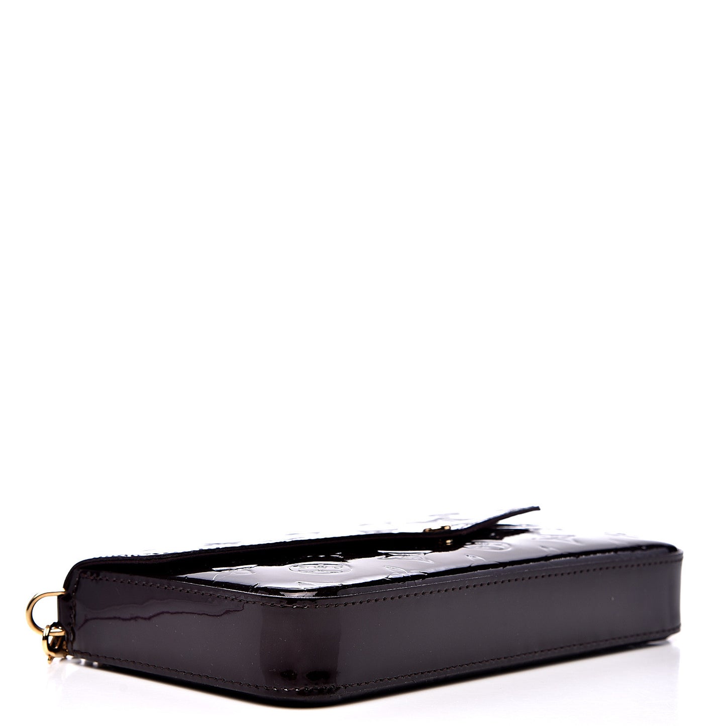 Vernis Pochette Felicie Chain Wallet Amarante