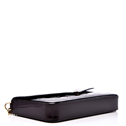 Louis Vuitton Vernis Pochette Felicie Chain Wallet Amarante 3 of 11