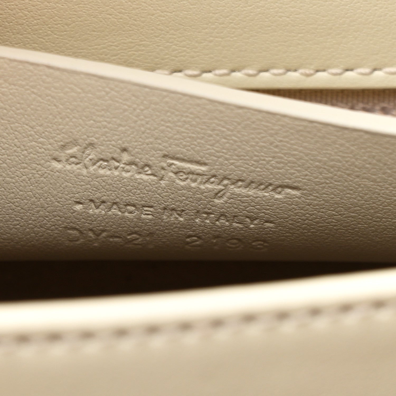 Salvatore Ferragamo Brushed Off Calfskin Small Iconic Top Handle Bag Magnolia 8 of 13