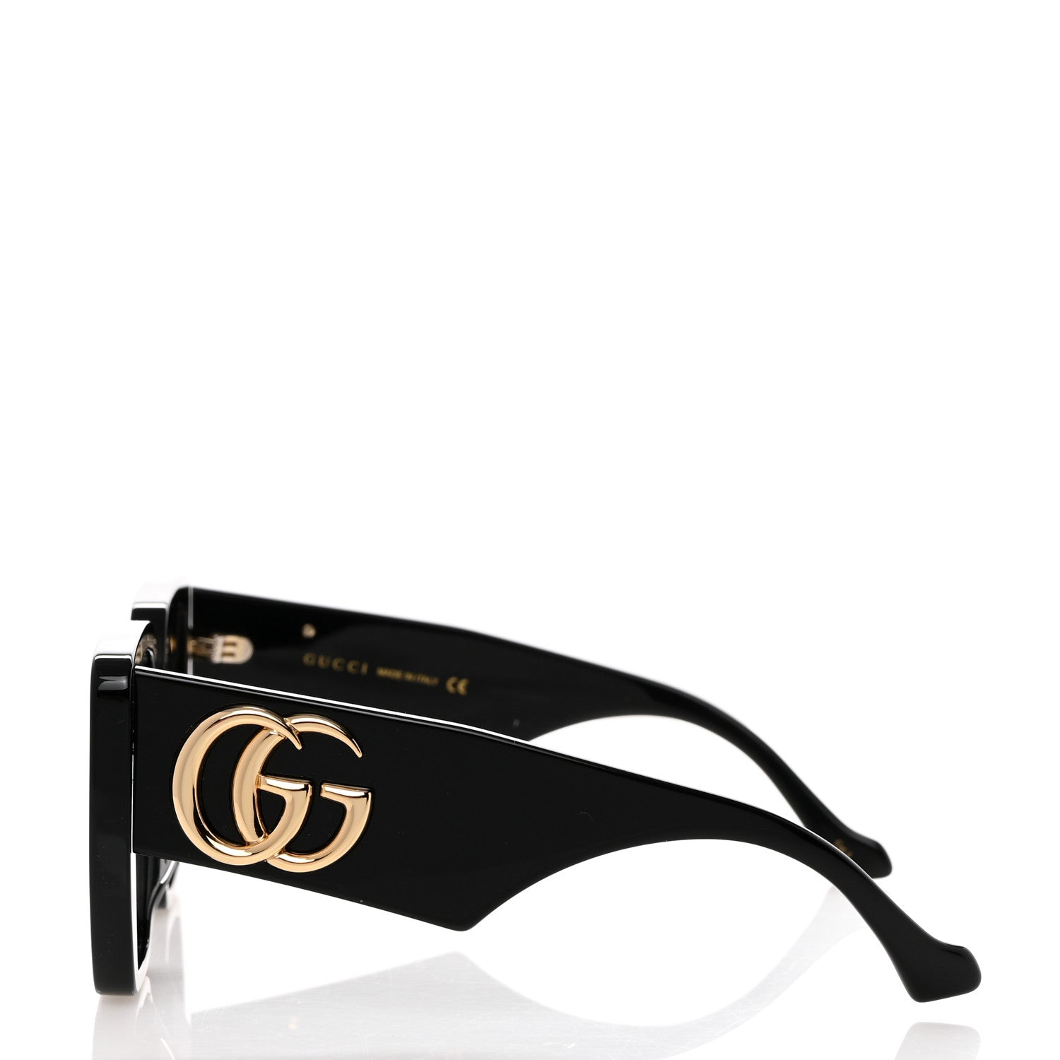 Gucci Acetate Square Frame Sunglasses GG0956S Black 3 of 8