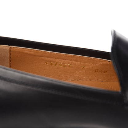 Gucci Calfskin Horsebit Mens Jordaan Loafers 7 Black 8 of 9