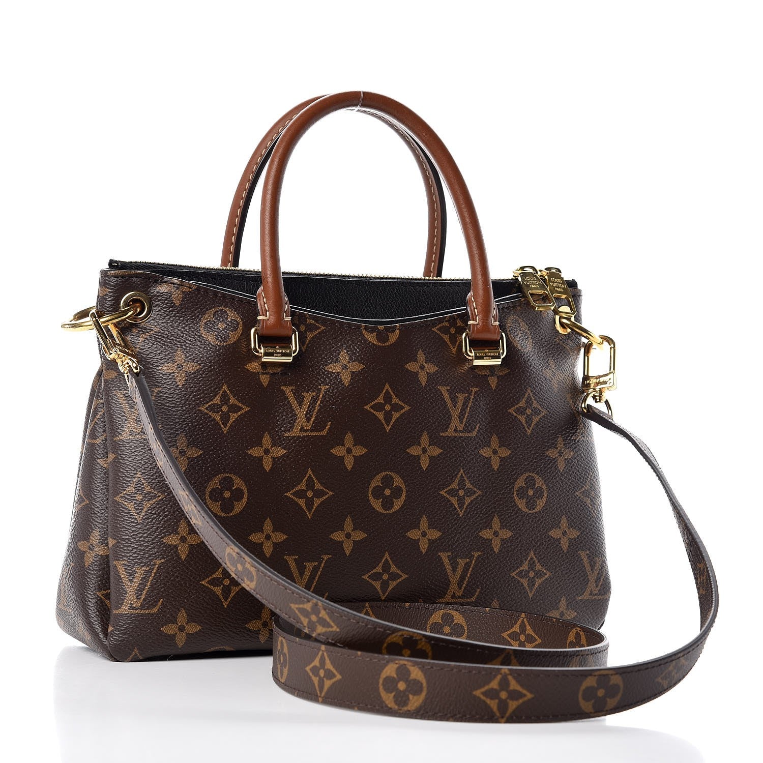 Louis Vuitton Monogram Pallas BB Black 3 of 13
