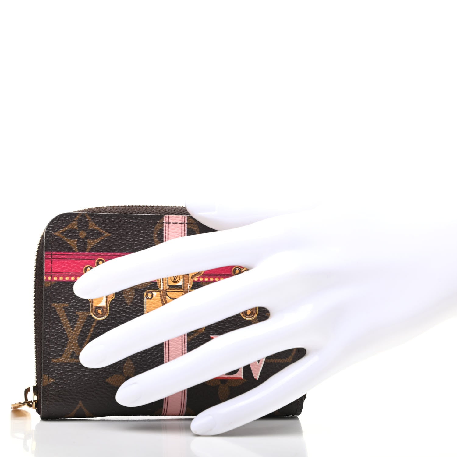 Louis Vuitton Monogram Summer Trunks Zippy Coin Purse 2 of 8