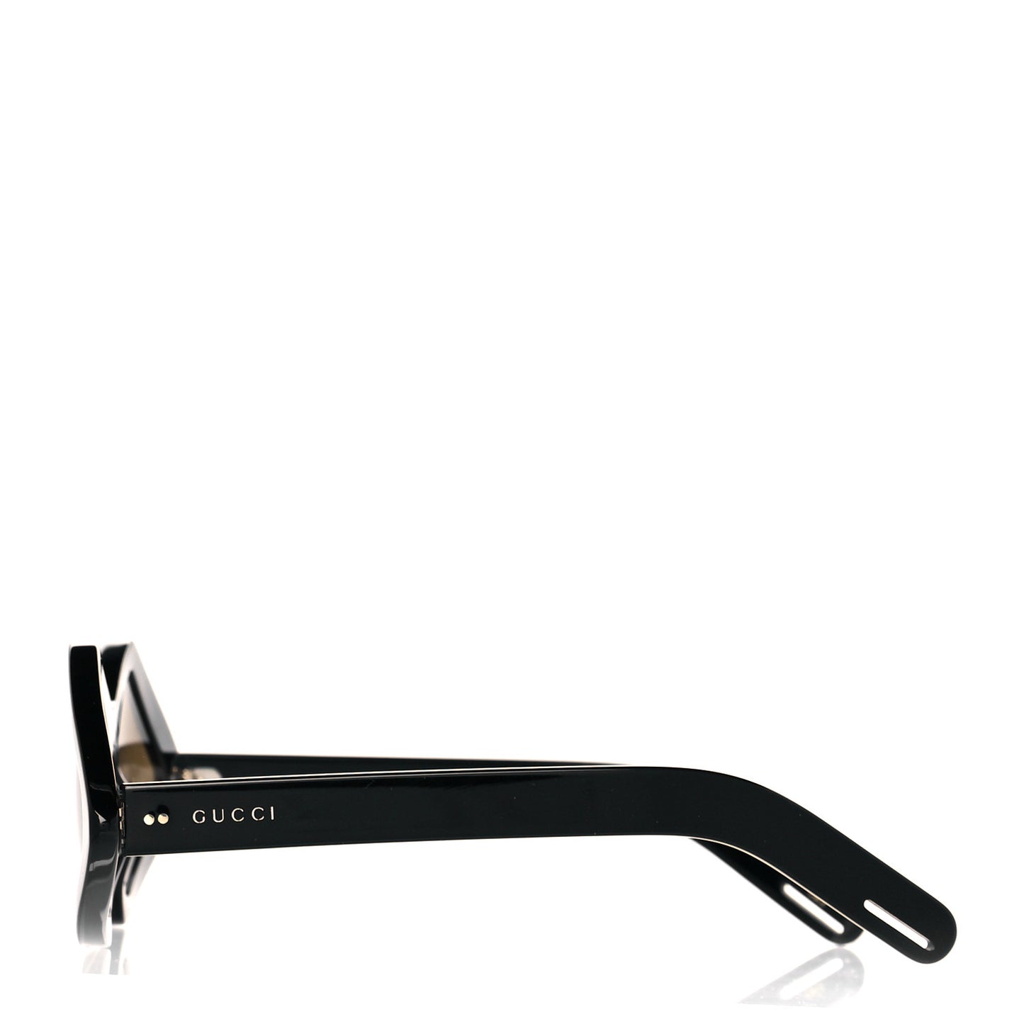 Acetate Geometric Sunglasses GG0496S Black