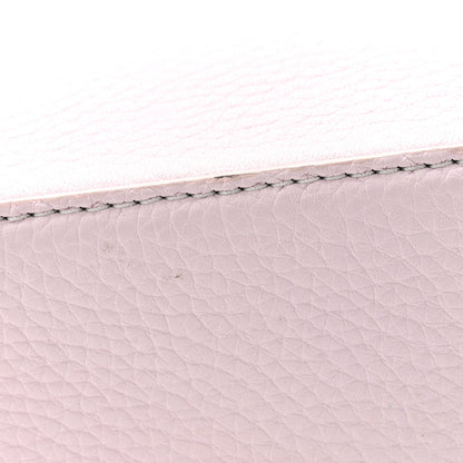 Louis Vuitton Taurillon Lace Croquets Capucines BB Light Purple 11 of 14