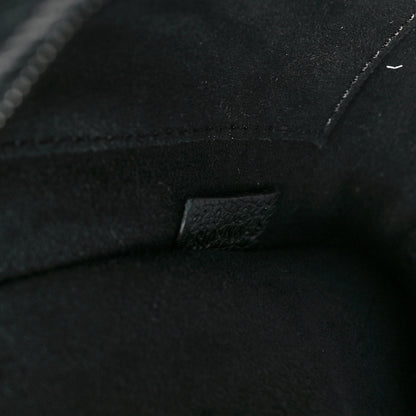 Celine Drummed Calfskin Nano Luggage Black 7 of 8