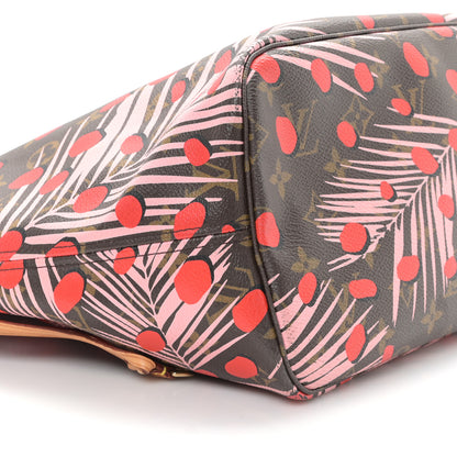 Louis Vuitton Monogram Jungle Dots Neo Neverfull MM Sugar Pink Poppy 10 of 13