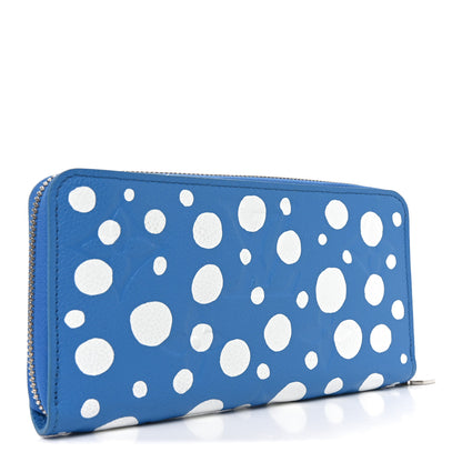 Louis Vuitton LV X YK Empreinte Zippy Wallet Blue White 3 of 6