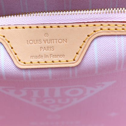 Louis Vuitton Monogram Giant By The Pool Neverfull MM Light Pink 6 of 9