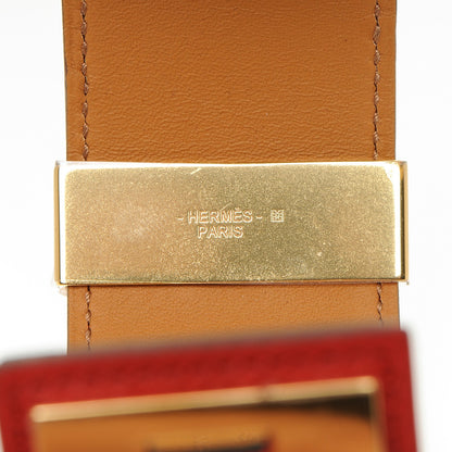 Hermes Epsom Collier de Chien CDC Bracelet S Rouge Casaque 6 of 7