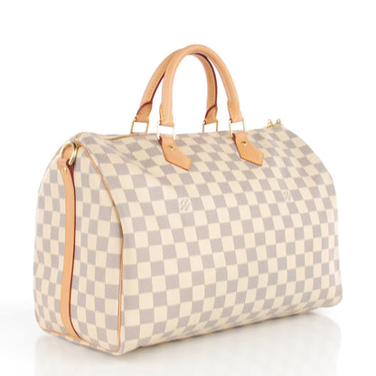 Louis Vuitton Damier Azur Speedy Bandouliere 35 3 of 7
