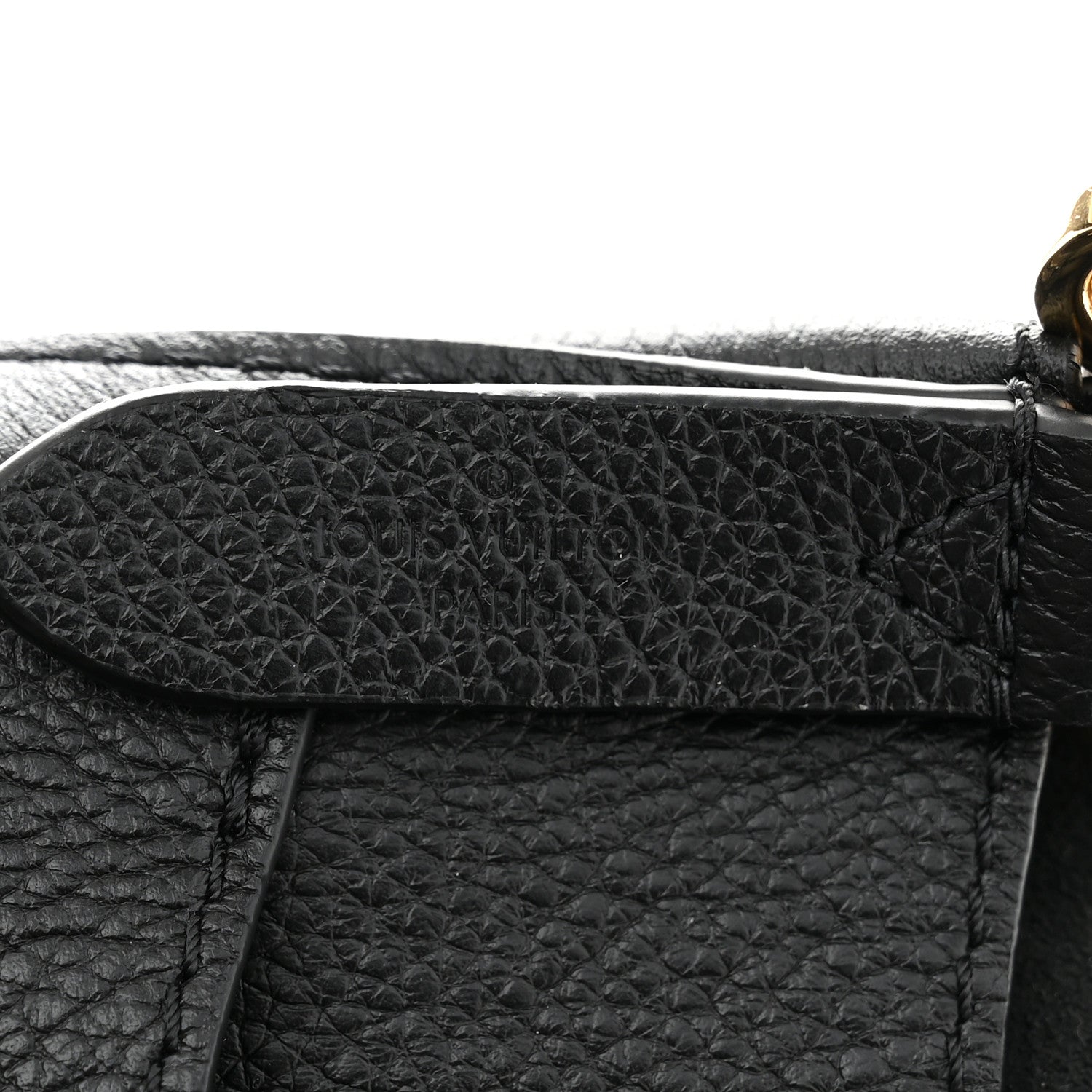 Louis Vuitton Calfskin Lock and Walk Bucket Black 6 of 10
