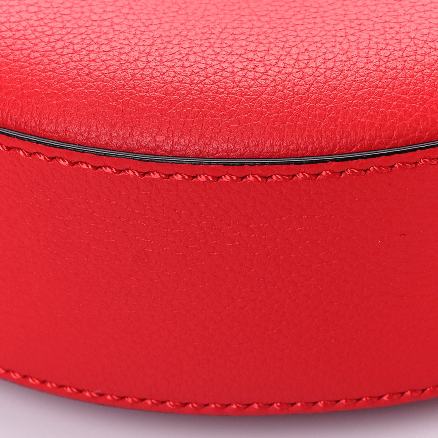 Versace Calfskin La Medusa Round Camera Bag Red 7 of 8