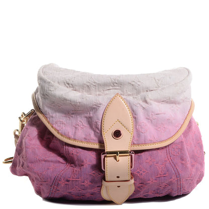 Louis Vuitton Denim Sunshine Messenger Rouge Fauviste 1 of 7