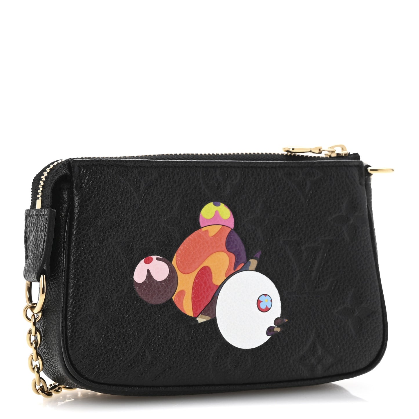 LV X TM Empreinte Monogram Mini Pochette Accessories Black Multicolor