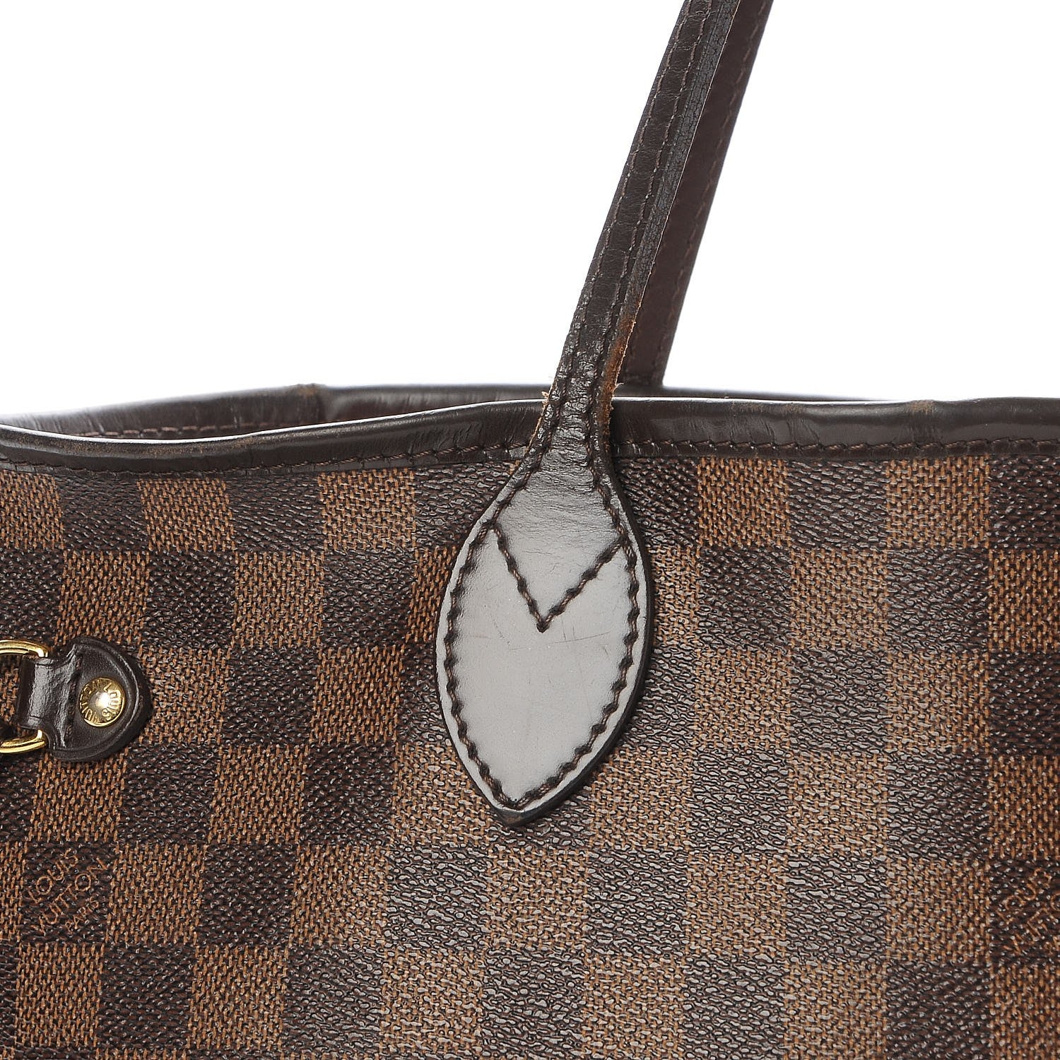 Louis Vuitton Damier Ebene Neverfull MM 9 of 20