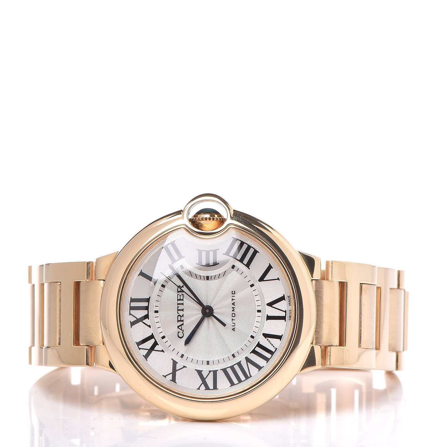 18K Yellow Gold 36mm Ballon Bleu De Automatic Watch