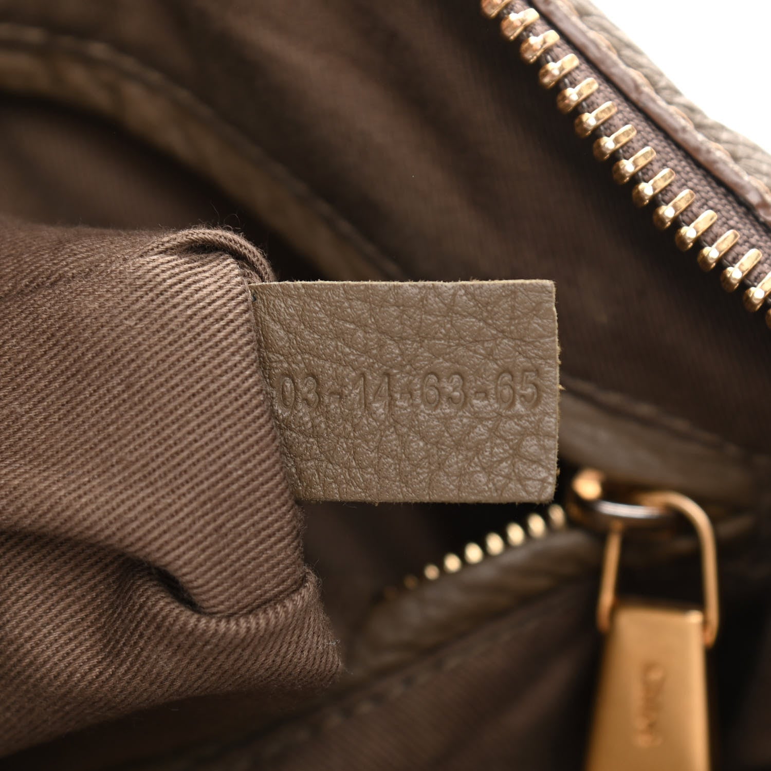 Chloe Calfskin Medium Marcie Satchel Anchor Grey 7 of 12