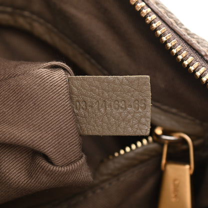Chloe Calfskin Medium Marcie Satchel Anchor Grey 7 of 12