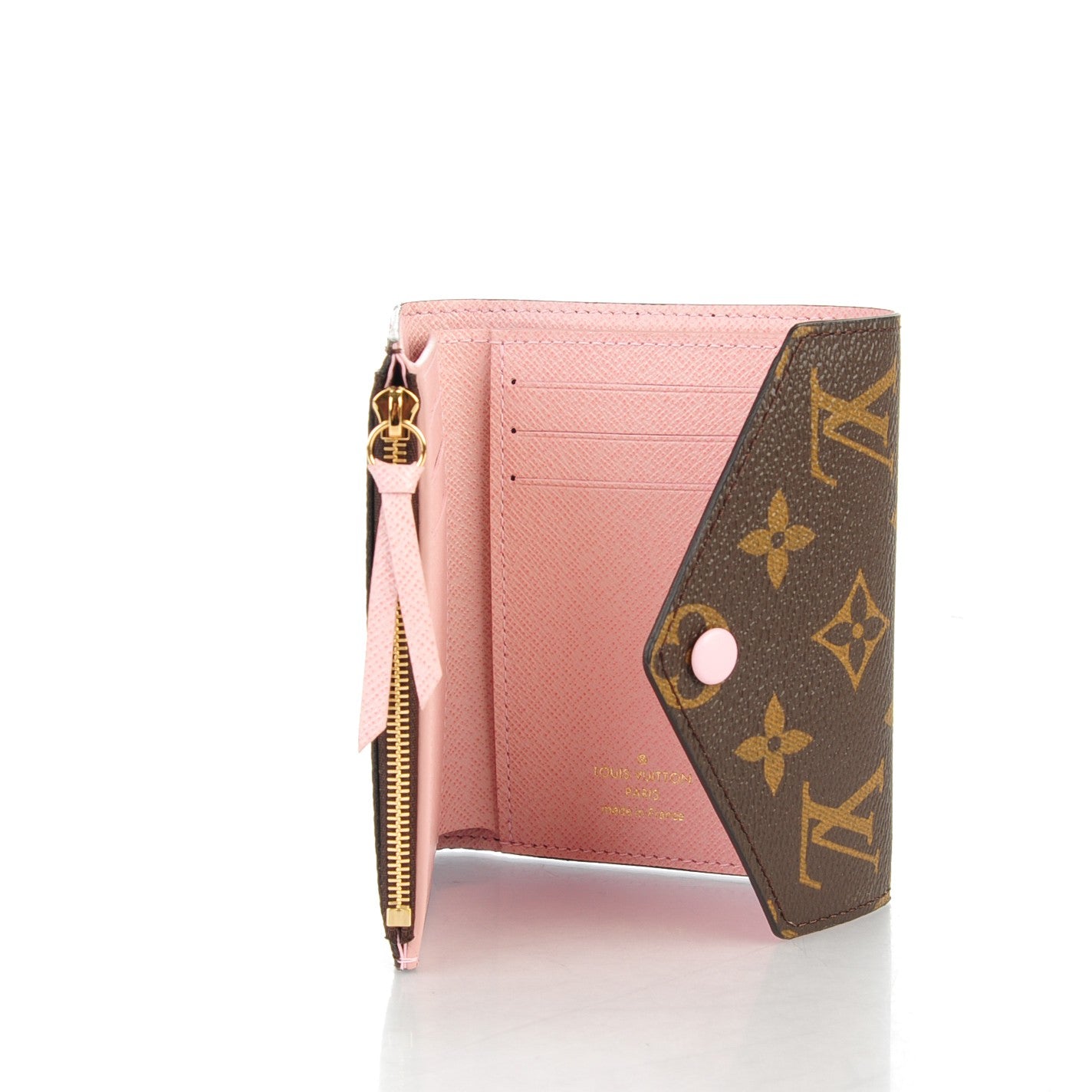 Monogram Victorine Wallet Rose Ballerine