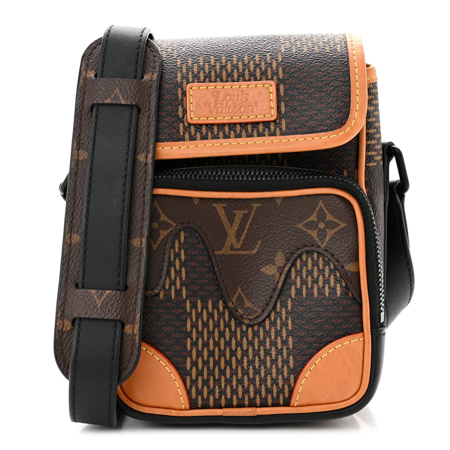 x Nigo Giant Damier Ebene Monogram Amazone Sling Bag