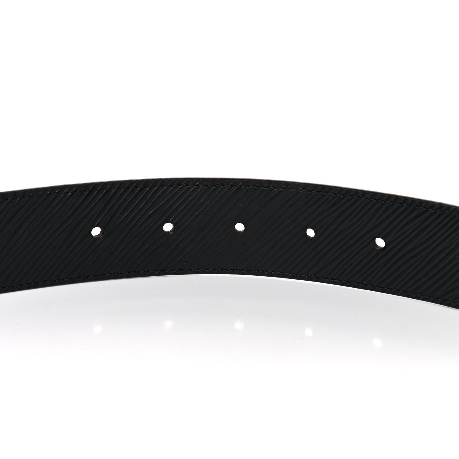 Louis Vuitton Monogram Epi 35mm LV Circle Reversible Belt 80 32 Black 4 of 6