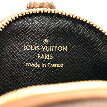 Louis Vuitton Reverse Monogram Multi Pochette Accessories Bandouliere Shoulder Strap Black 4 of 5