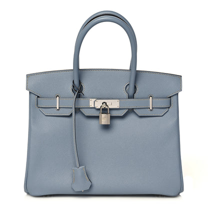 Hermes Epsom Birkin 30 Ciel 1 of 33
