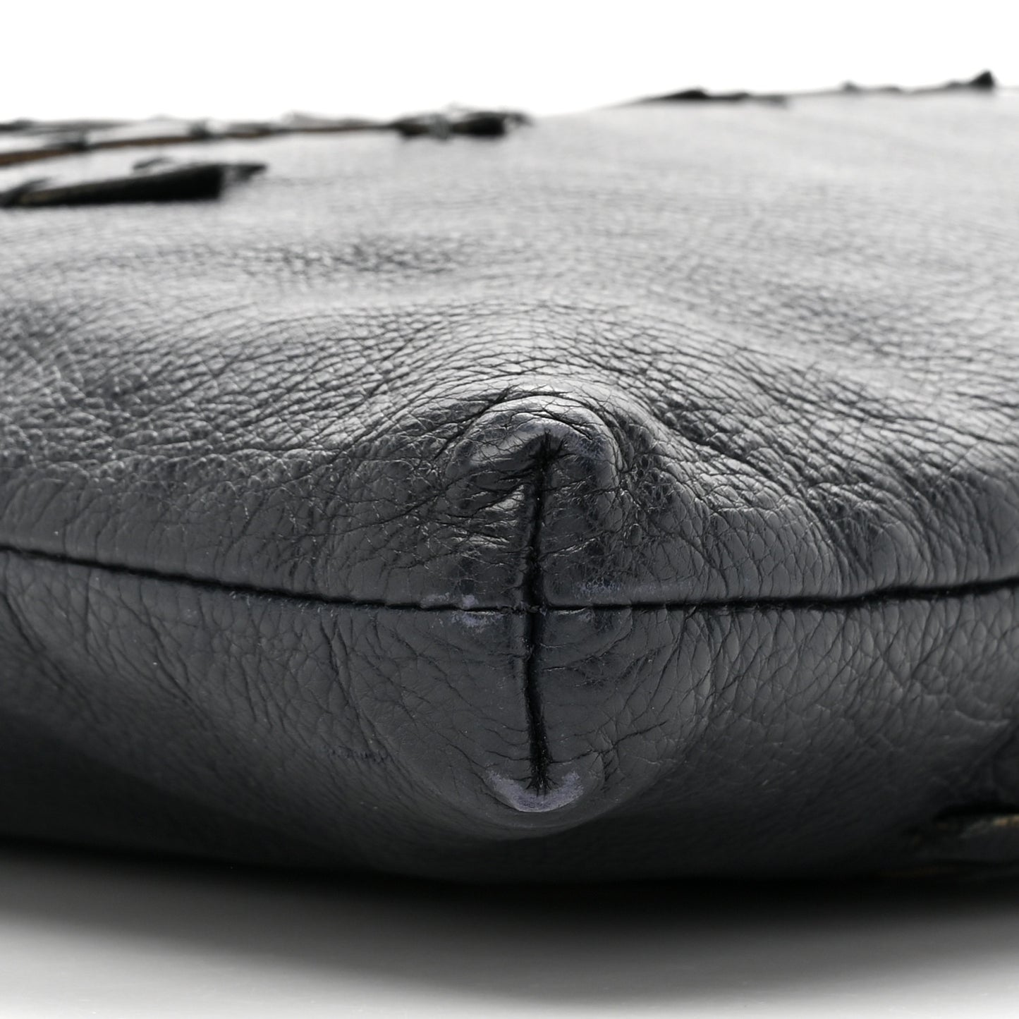 Calfskin Oser Sans Poser Messenger Dark Navy
