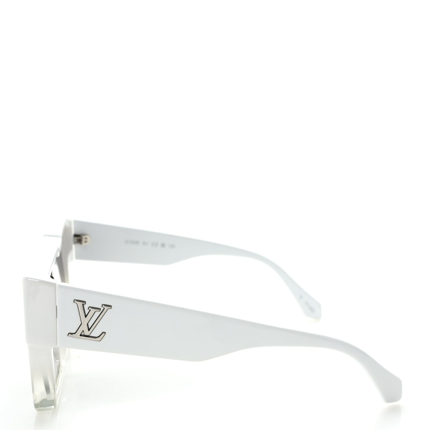 Acetate Swarovski Crystal Cyclone Sunglasses Z1737E White