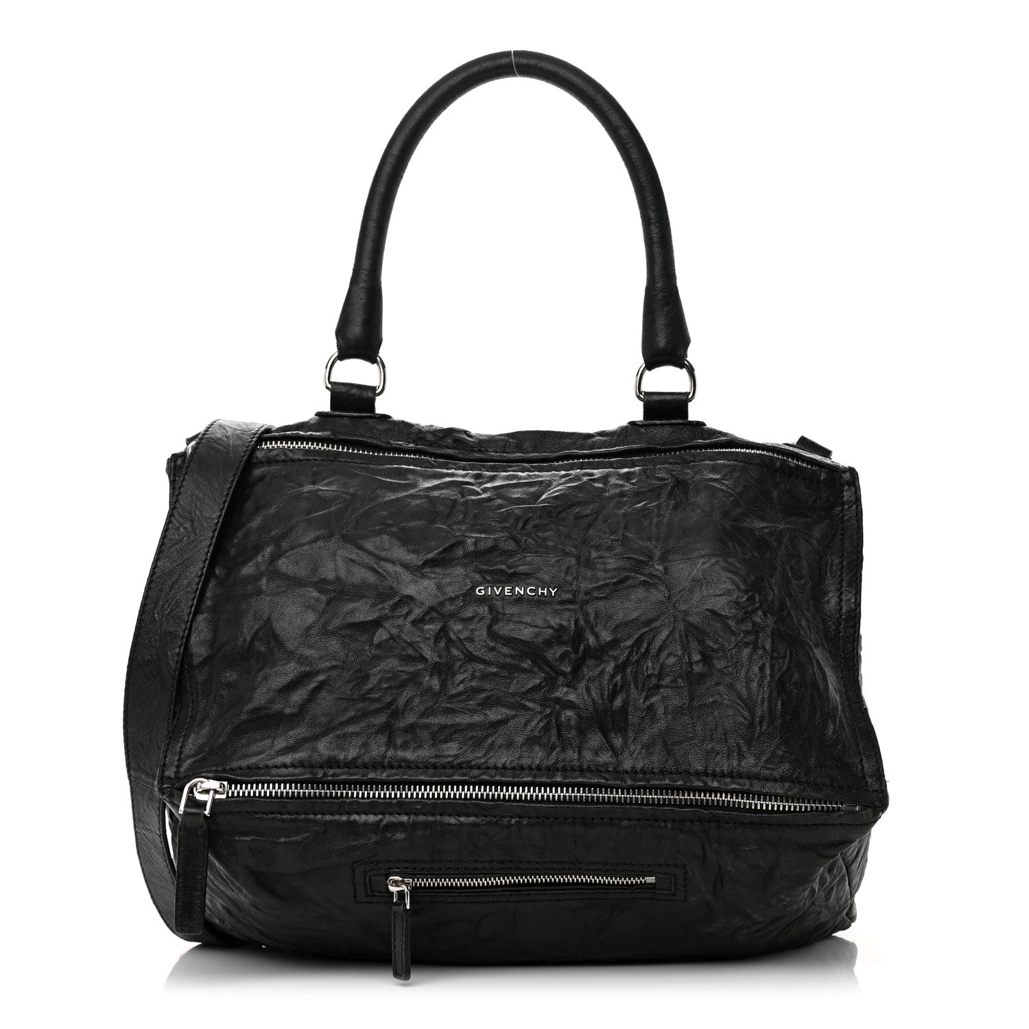 Givenchy Tumbled Sheepskin Large Pandora Black 1 of 19