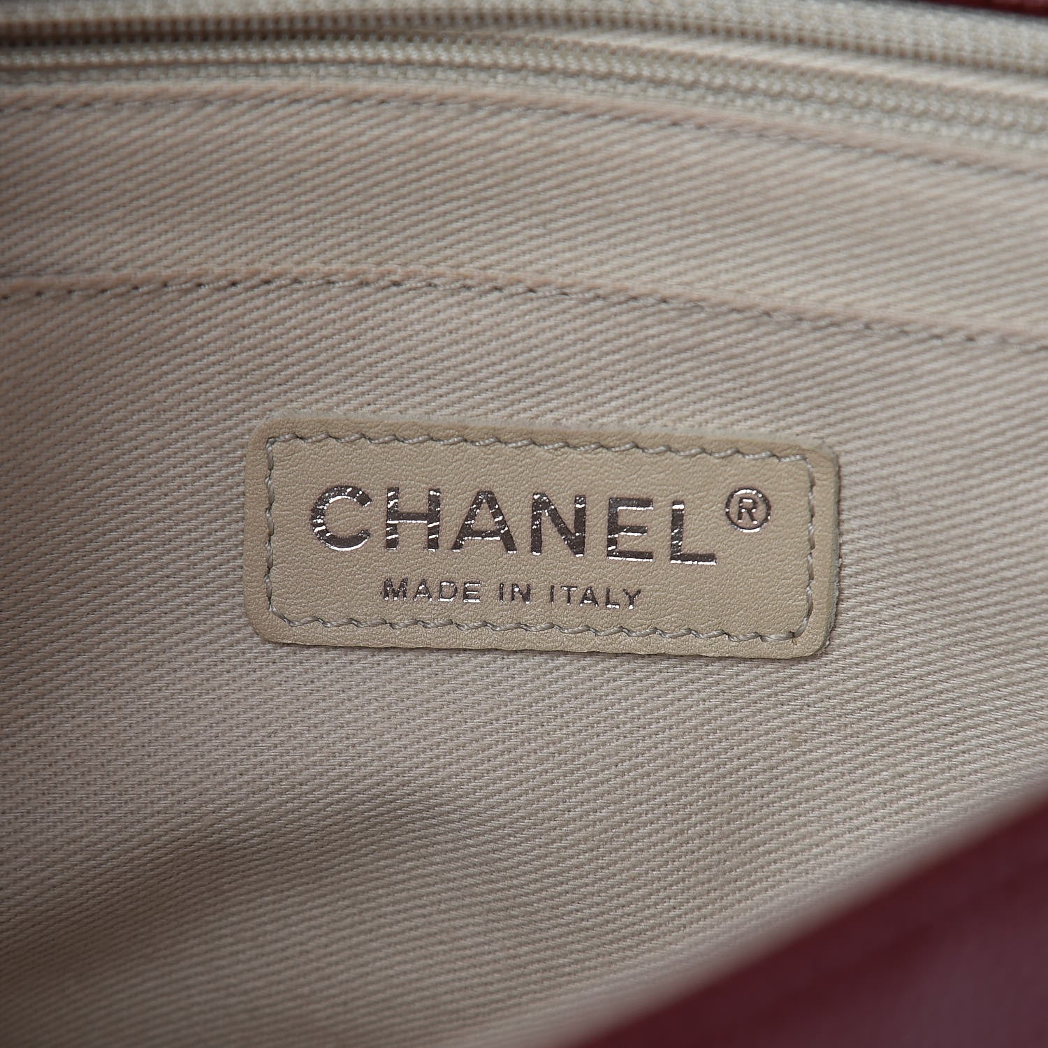 Chanel Caviar Medium Timeless CC Flap Dark Red 6 of 11