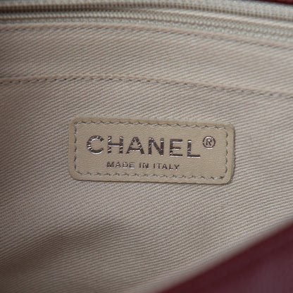 Chanel Caviar Medium Timeless CC Flap Dark Red 6 of 11