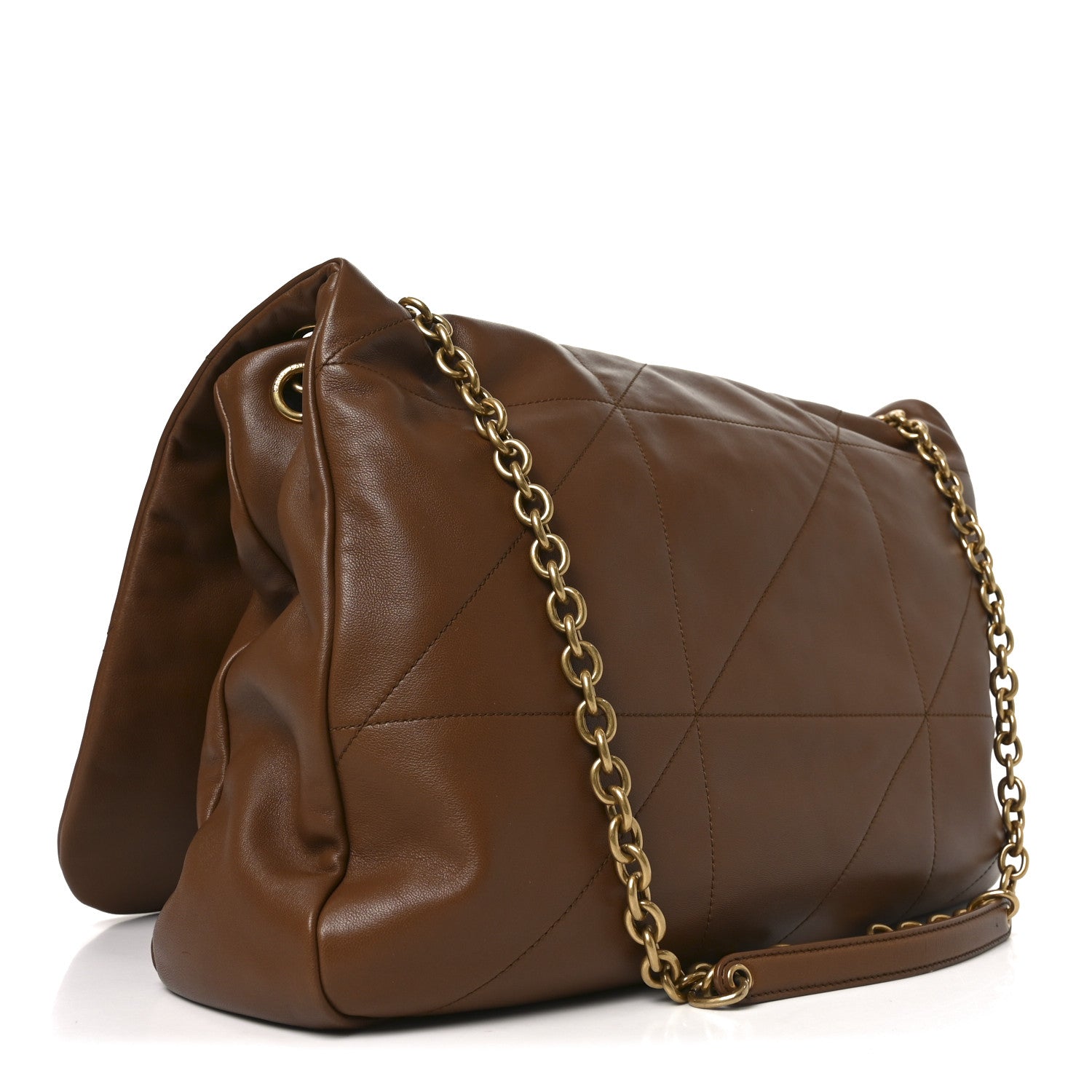 Saint Laurent Lambskin Matelasse Monogram Large Jamie 4.3 Light Fox 3 of 10