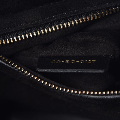 Christian Dior Calfskin Cannage Studded Medium Supple Lady Dior Black 7 of 8